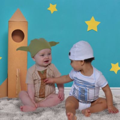 Baby Boys Costume Bodysuit and Hat Set