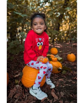 Baby Girls Rainbow Fleece Hoodie and Leggings Outfit Set to