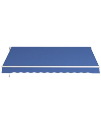 12' x 10' Retractable Awning Patio Awnings Sun Shade Shelter
