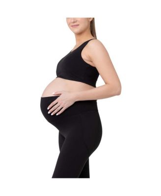 Maternity Tempo Active Crop Top Black