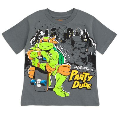 Toddler Boys Leonardo Michelangelo Raphael Donatello 4 Pack T-Shirts