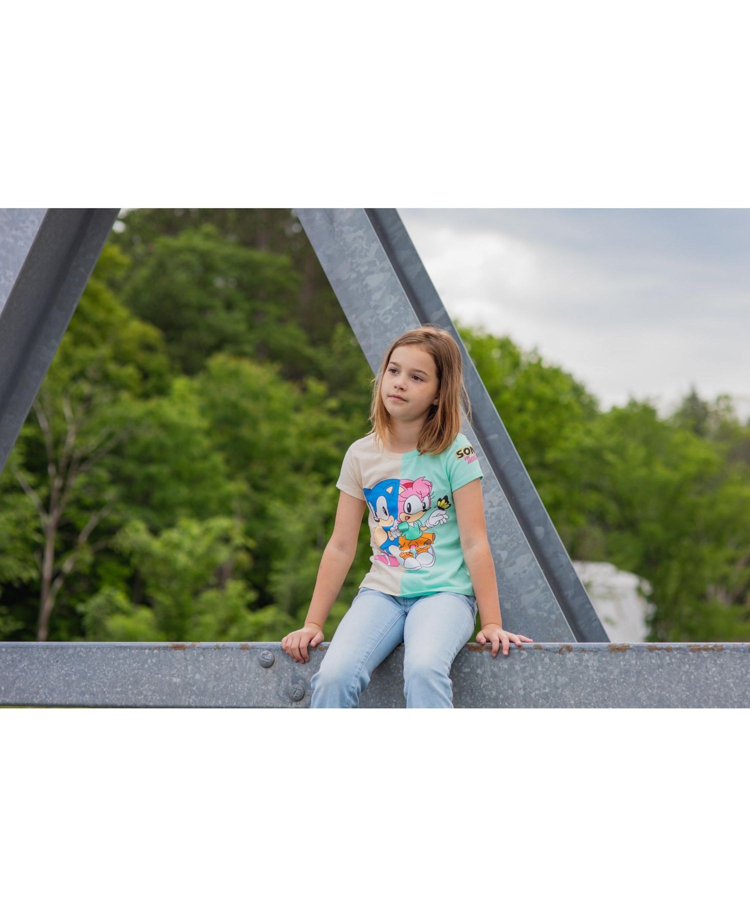 Toddler Girls Sonic the Hedgehog Rosy The Rascal 2 Pack T-Shirts to