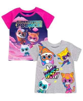 Toddler Girls Lion King Cars Super Kitties Winnie the Pooh Minnie Mouse 2 Pack T-Shirts to (12 Months - 14-16)