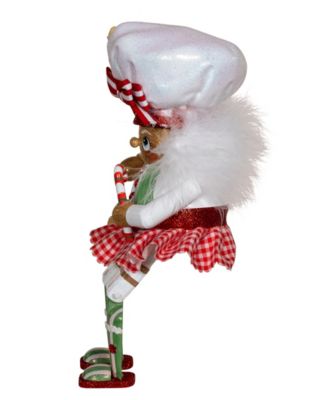11-Inch Hollywood Gingerbread Baker Girl Shelf Sitter Nutcracker