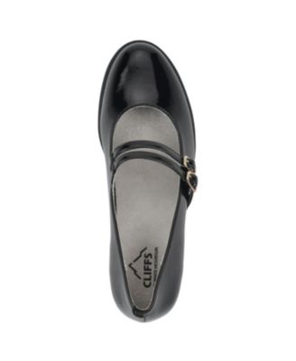 Women's Hunta Mary Jane Style Block Heel Pumps