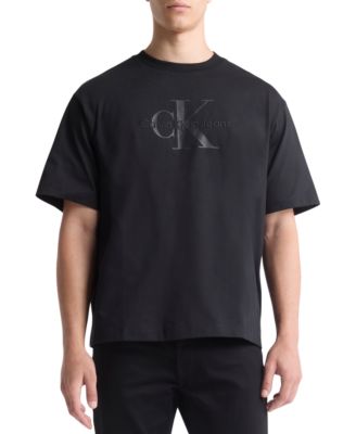 Calvin Klein - Men's Relaxed-Fit Monogram Logo T-Shirt
