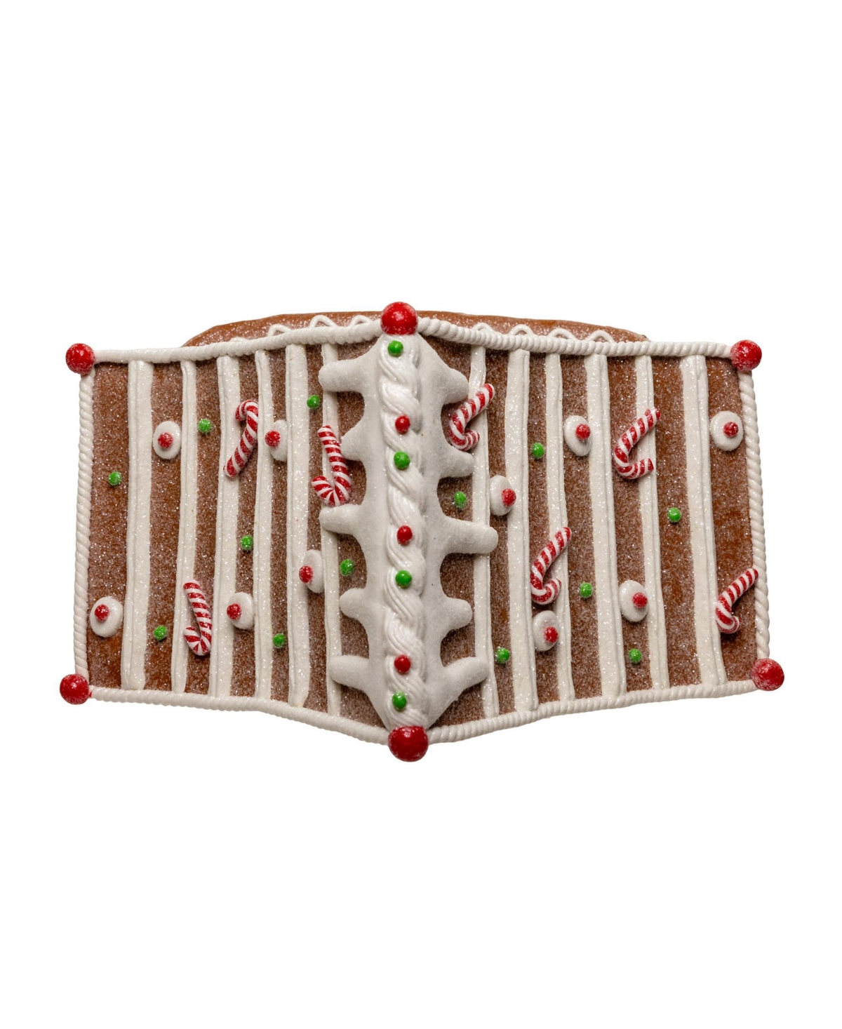 KURT ADLER 7.87-INCH BATTERY OPERATED LED GINGERBREAD HOUSE