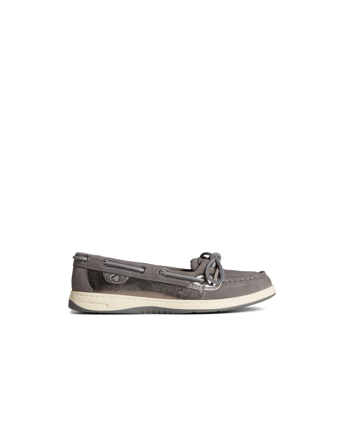 Shop Sperry Women's Angelfish Boat Shoe, Created For Macy's In Mix Mat Dark Gray