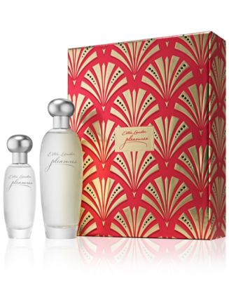 Estée Lauder 2-Pc. Pleasures Perfume Holiday Gift Set - Macy's