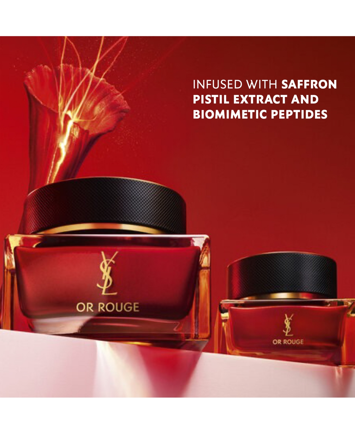 Shop Saint Laurent Or Rouge Creme Regard Hydrating Eye Cream Refill In No Color