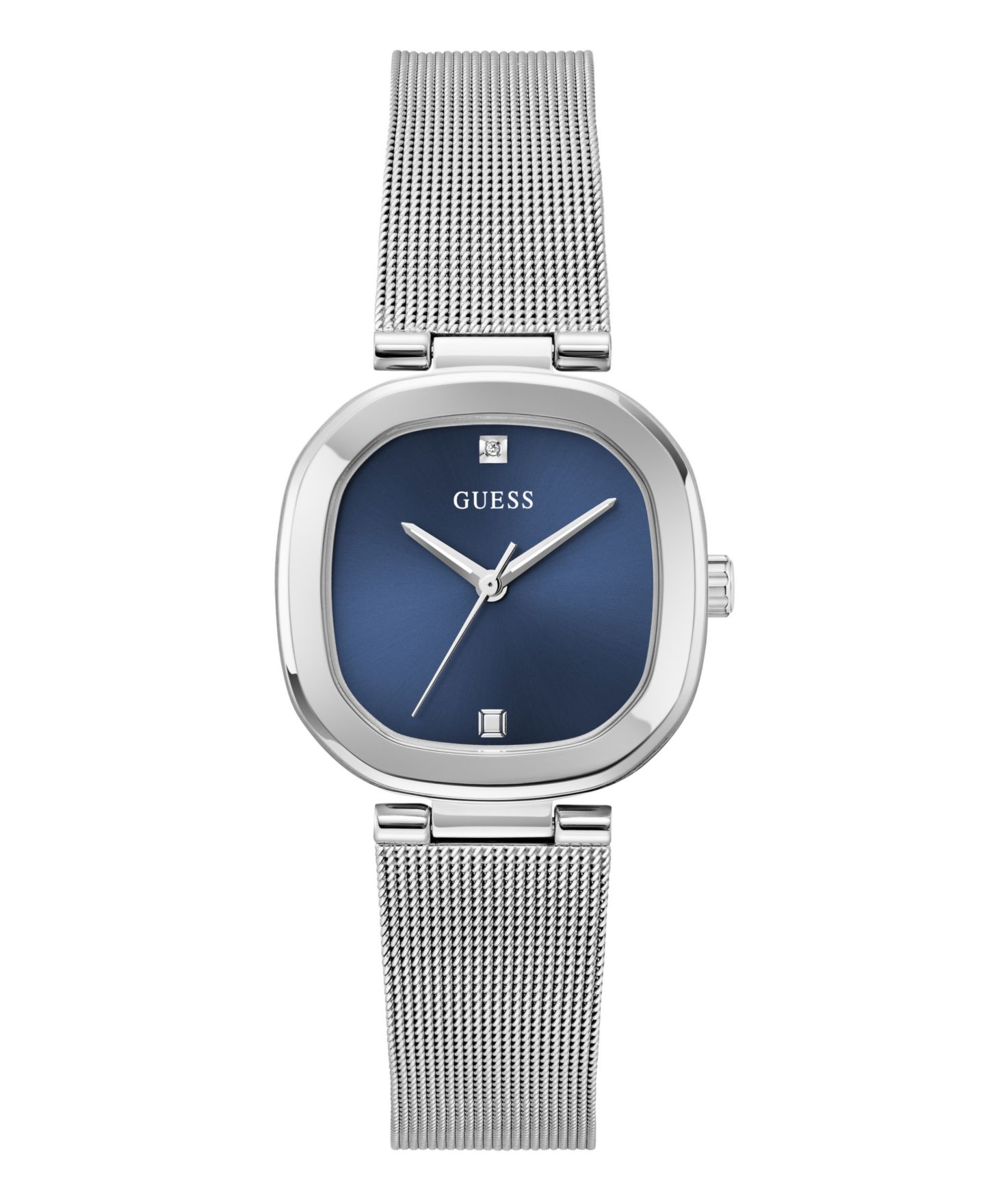 Женские часы GUESS Analog Silver Mesh Watch 32mm — фото 1