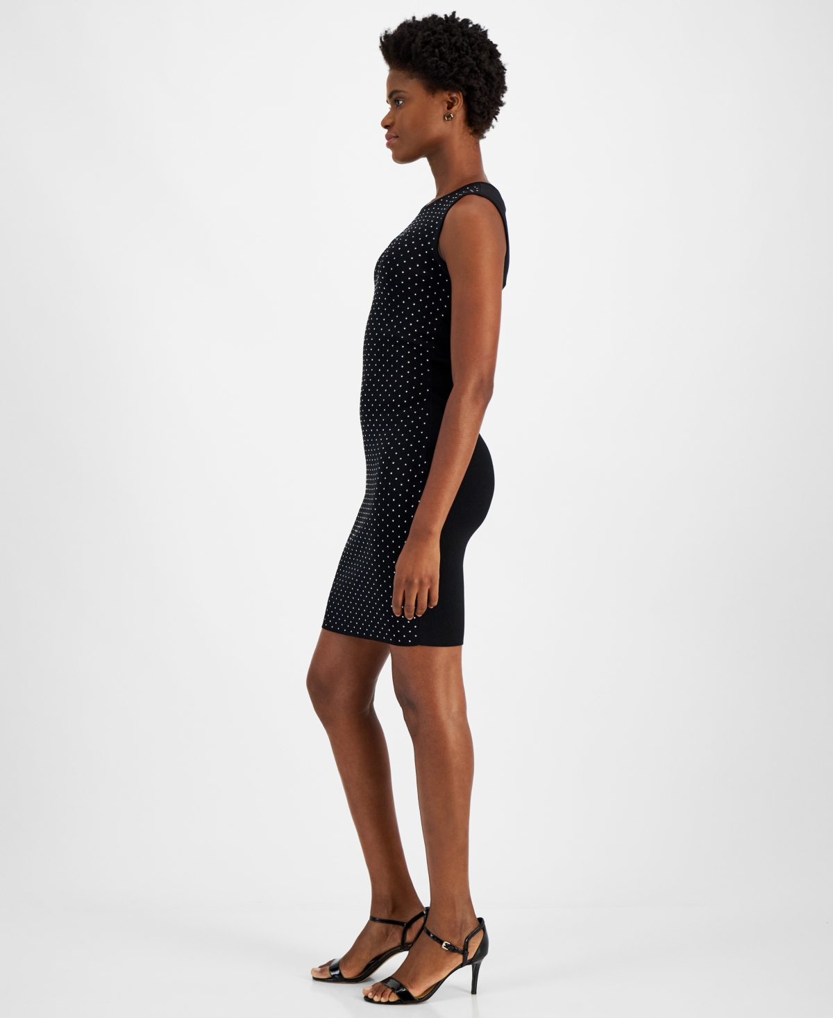 Michael Michael Kors Women's Studded Tank Mini Dress
