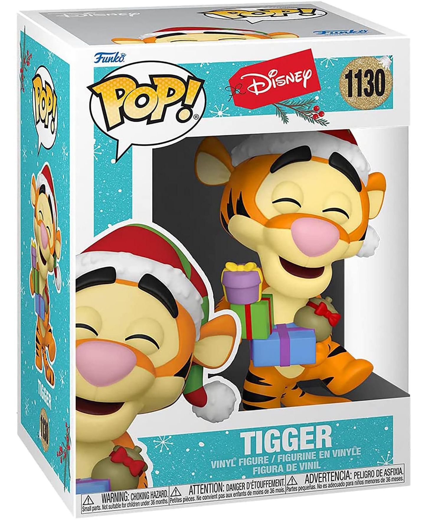 Детская фигурка Funko Pop! Disney Holiday 2021 Tigger 3.75" Vinyl Figure, Ages 3+ — фото 2