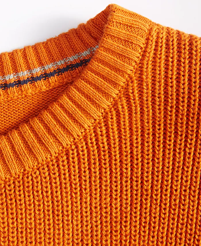 Men's Textured Cotton Sweater - thumbnail 10