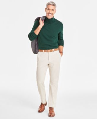 Men's Merino Wool Blend Turtleneck Sweater, Created for Macy's 