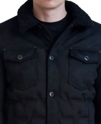 Paris Men's Quilted Trucker Jacket