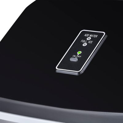 Countertop Clear Ice Maker 40 lbs Daily Output with BPA-Free Easy-Clean Parts for Cocktails and More