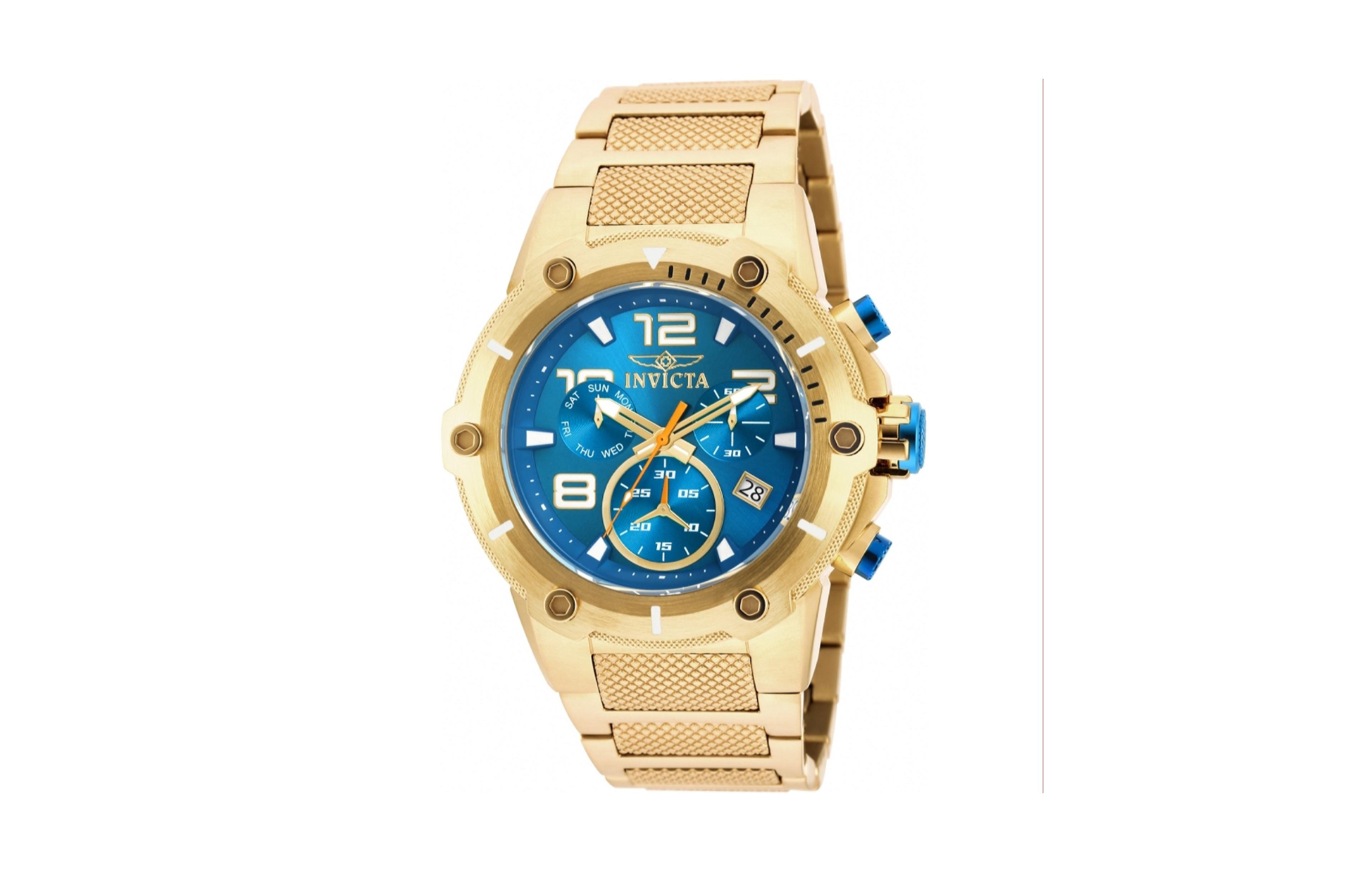 Invicta Men's 19532 Speedway Quartz Chronograph Blue Dial Watch