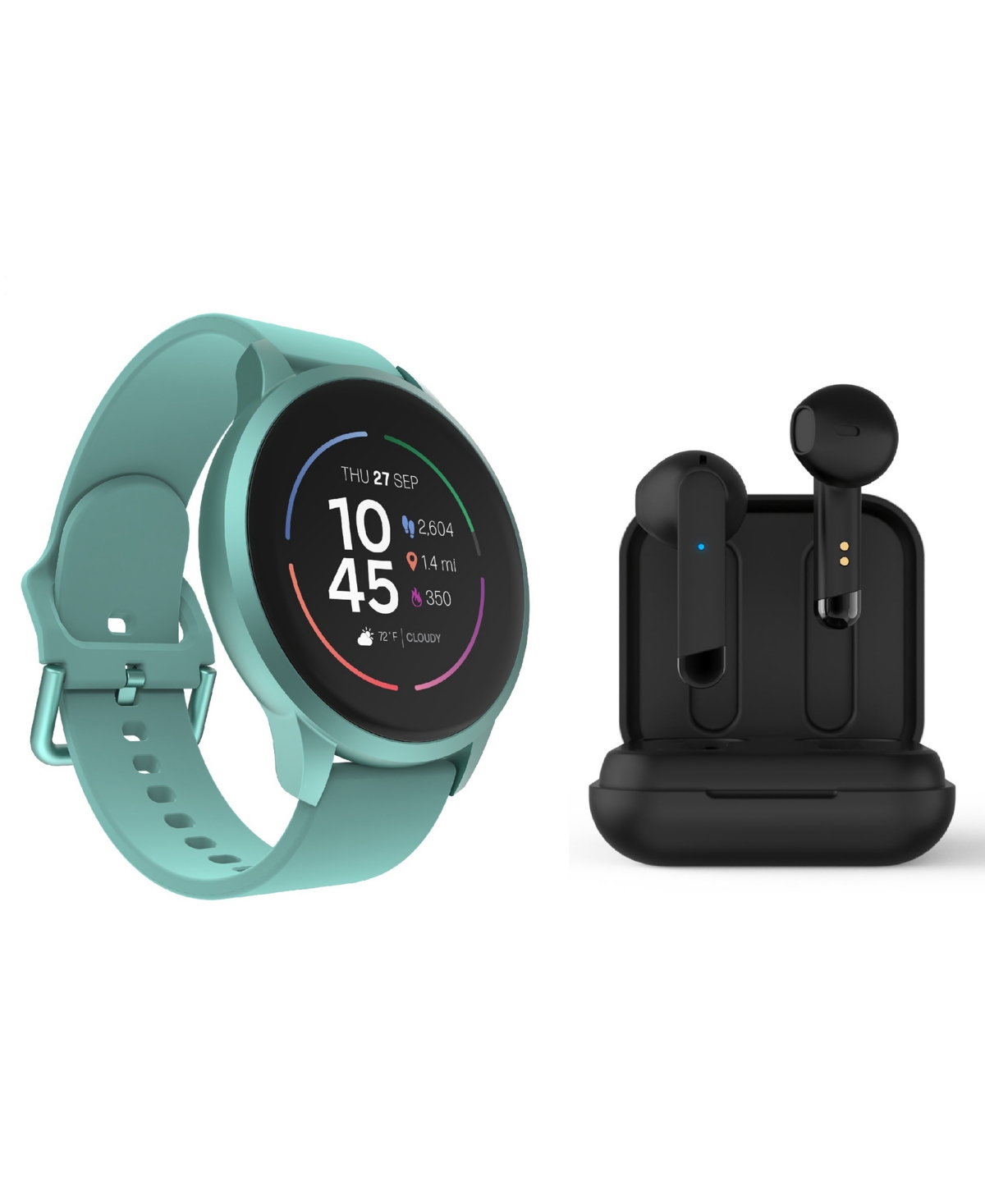Sport 4 Unisex Silicone Strap Smartwatch 43.2mm iTouch Sport 4 Unisex Silicone Strap Smartwatch 43.2mm with  main image 4