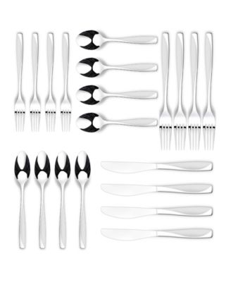 Cian Sand 20 Piece Flatware Set, Service for 4 