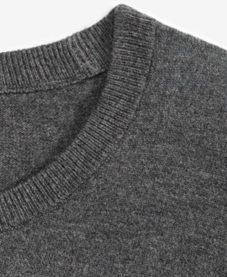Men's Solid Crewneck Sweater