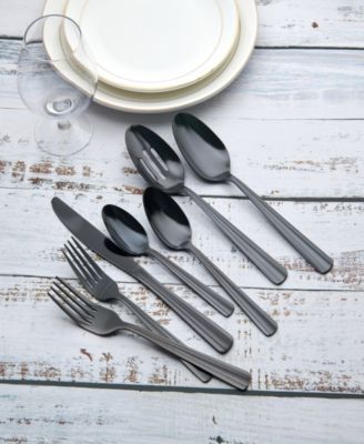 Alicja 42 Piece Flatware Set with Wire Caddy, Service for 8 