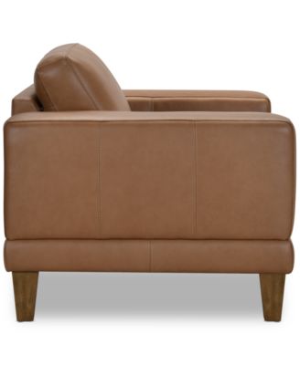 Niebee 52" Leather Chair, Created for Macy's