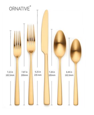 Adila 20 Piece Flatware Set, Service for 4 