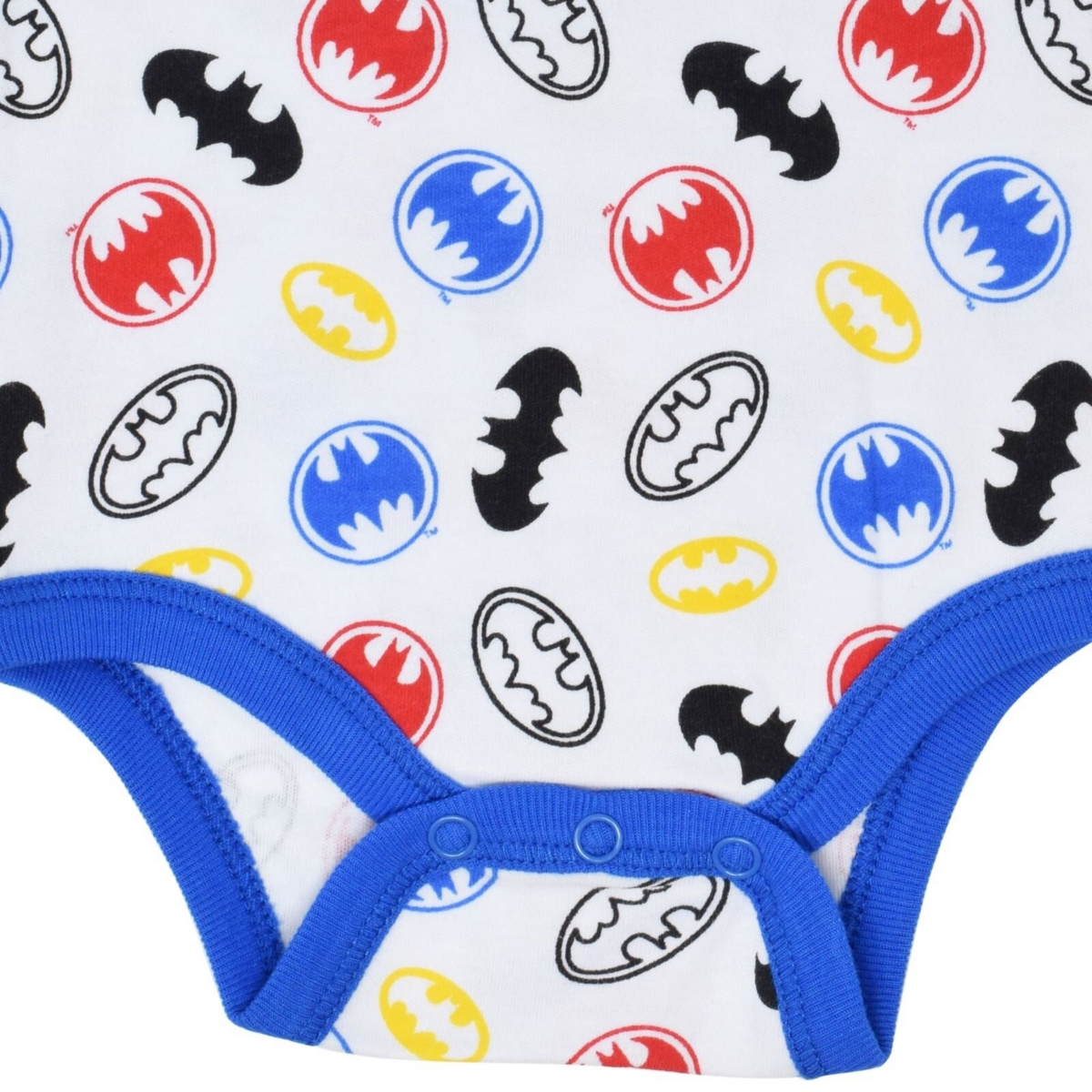 Warner Bros Baby Boys Justice League Dc Comics Baby 5 Pack Cosplay Costume Bodysuits Newborn to (Newborn - 24 Months) - yellow / red / black /
