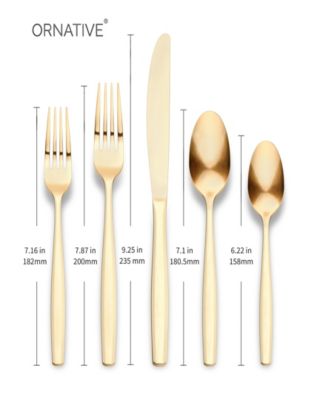 Amias 20 Piece Flatware Set, Service for 4 