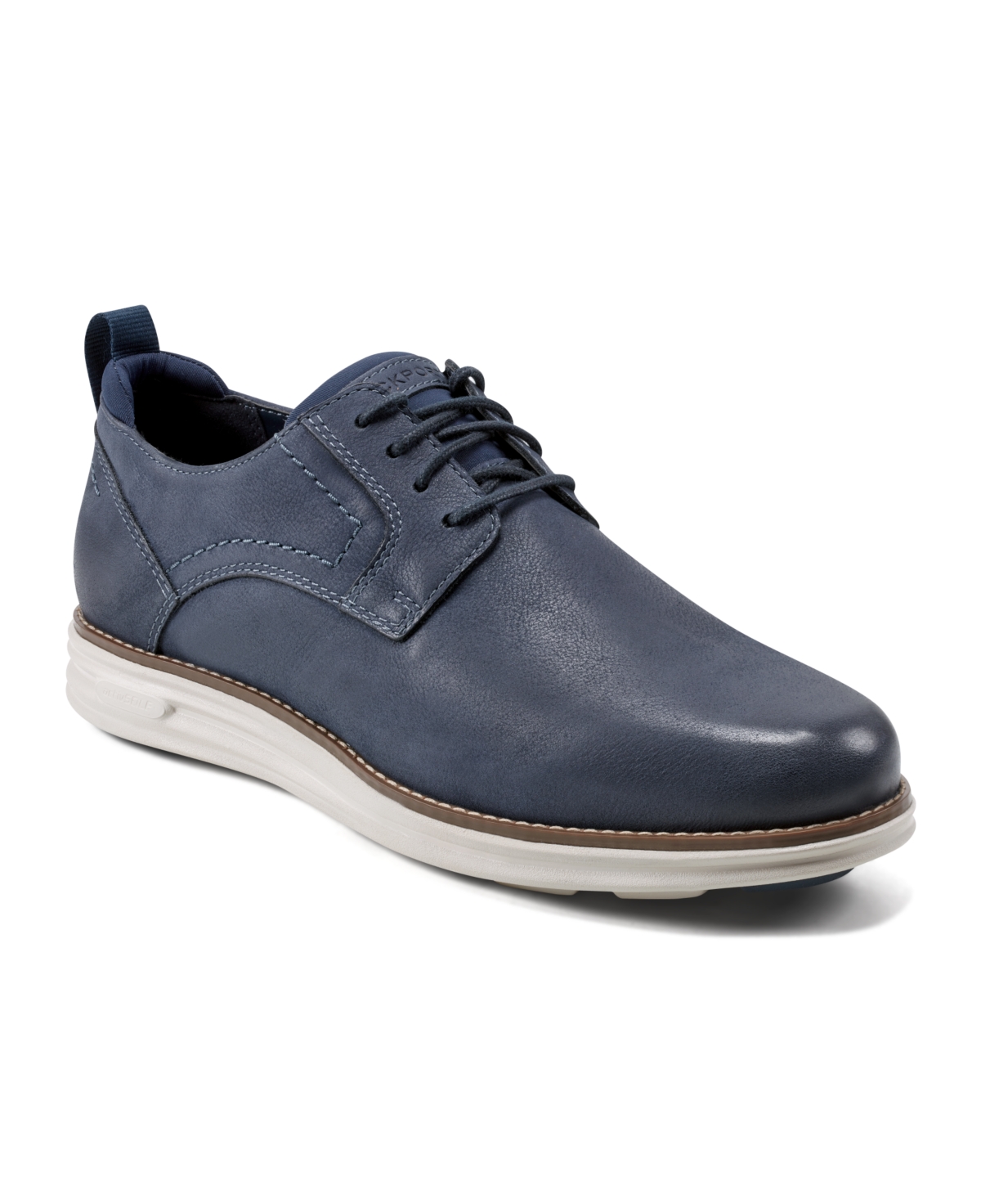 Men's Canton Casual Lace-up Round Toe Shoes - Dark brown suede