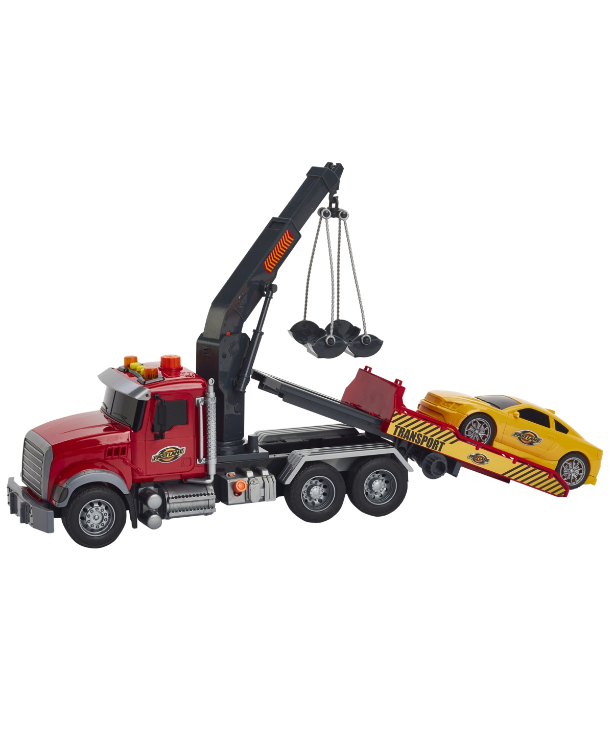 Fast Lane Light & Sound Tow Truck, Created For You By Toys R Us In Multi