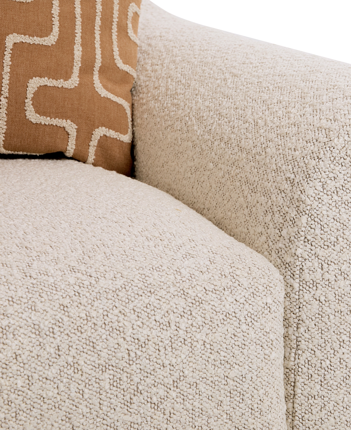 Macy's Morgane Fabric Estate Sofa, Created For  In Pebble