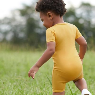 Baby Boys Buttery Soft Viscose Made from Eucalyptus Snug Fit Romper Pajamas