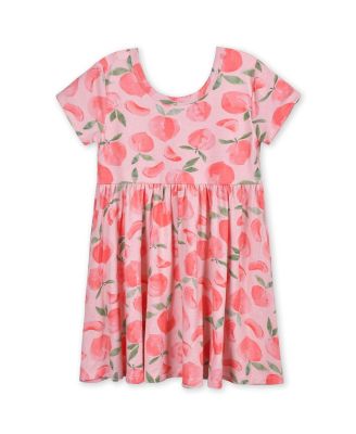 Baby Girls Midnight Floral Short Sleeve Twirl Dress