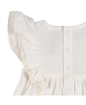 Baby Girls Dress and Diaper Cover Set, 2 Piece