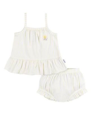 Baby Girls Dress and Diaper Cover Set, 2 Piece