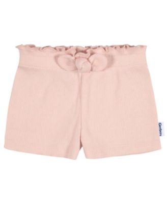 Toddler Girls Pull-On Knit Shorts, 3-Pack