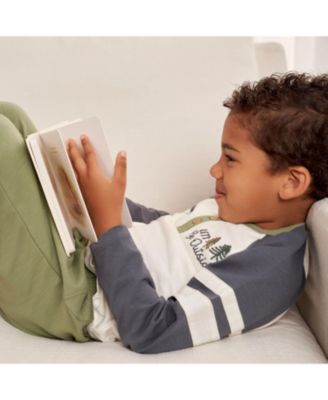 Toddler Boys Henley Shirt and Joggers, 2-Piece Set