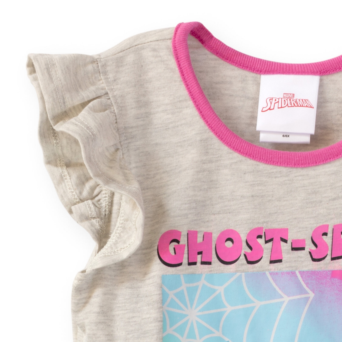 Marvel Girls Spider-Verse Ghost-Spider [SizeRangeDescription1] Graphic T-Shirt & Leggings [SizeDescription1] -/ black
