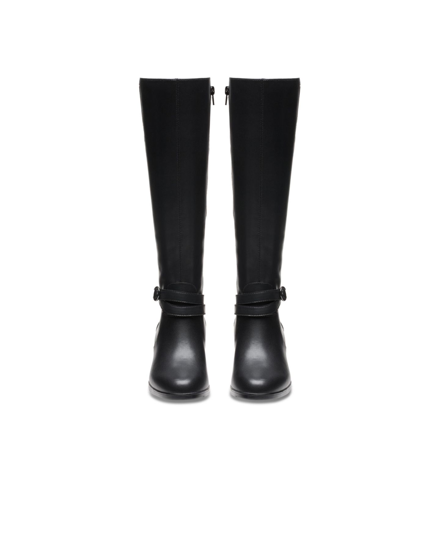 Женские ботинки Clarks Collection Emily 2 Dream Tall, цвет: Чёрный кожаный — фото 4
