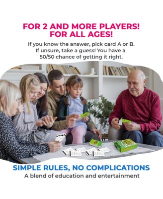 Who Knows Me Better? - Teens & Family Card Trivia Game | Fun Learning & Educational Questions for Teens & Families