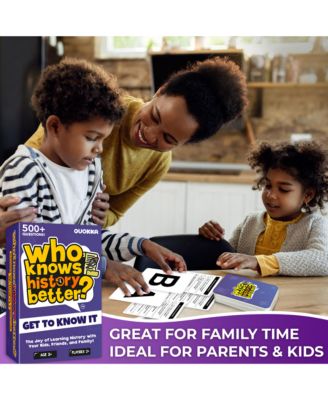 Who Knows Me Better? - Teens & Family Card Trivia Game | Fun Learning & Educational Questions for Teens & Families