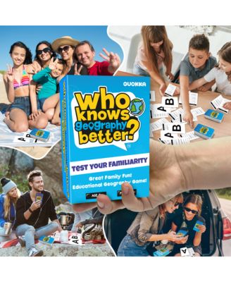 Who Knows Me Better? - Teens & Family Card Trivia Game | Fun Learning & Educational Questions for Teens & Families