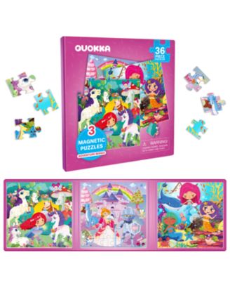 20/24/36 Pcs Travel Magnetic Puzzles for Toddlers 3-5