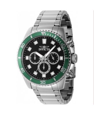 Men's 46051 Pro Diver Quartz Chronograph Black Dial Watch