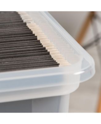 4 Pack Letter/Legal Size File Box