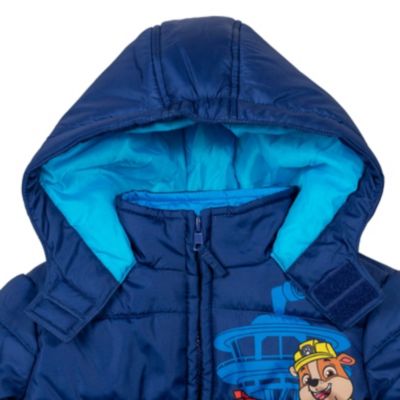 Boys Zip Up Winter Coat Puffer Jacket