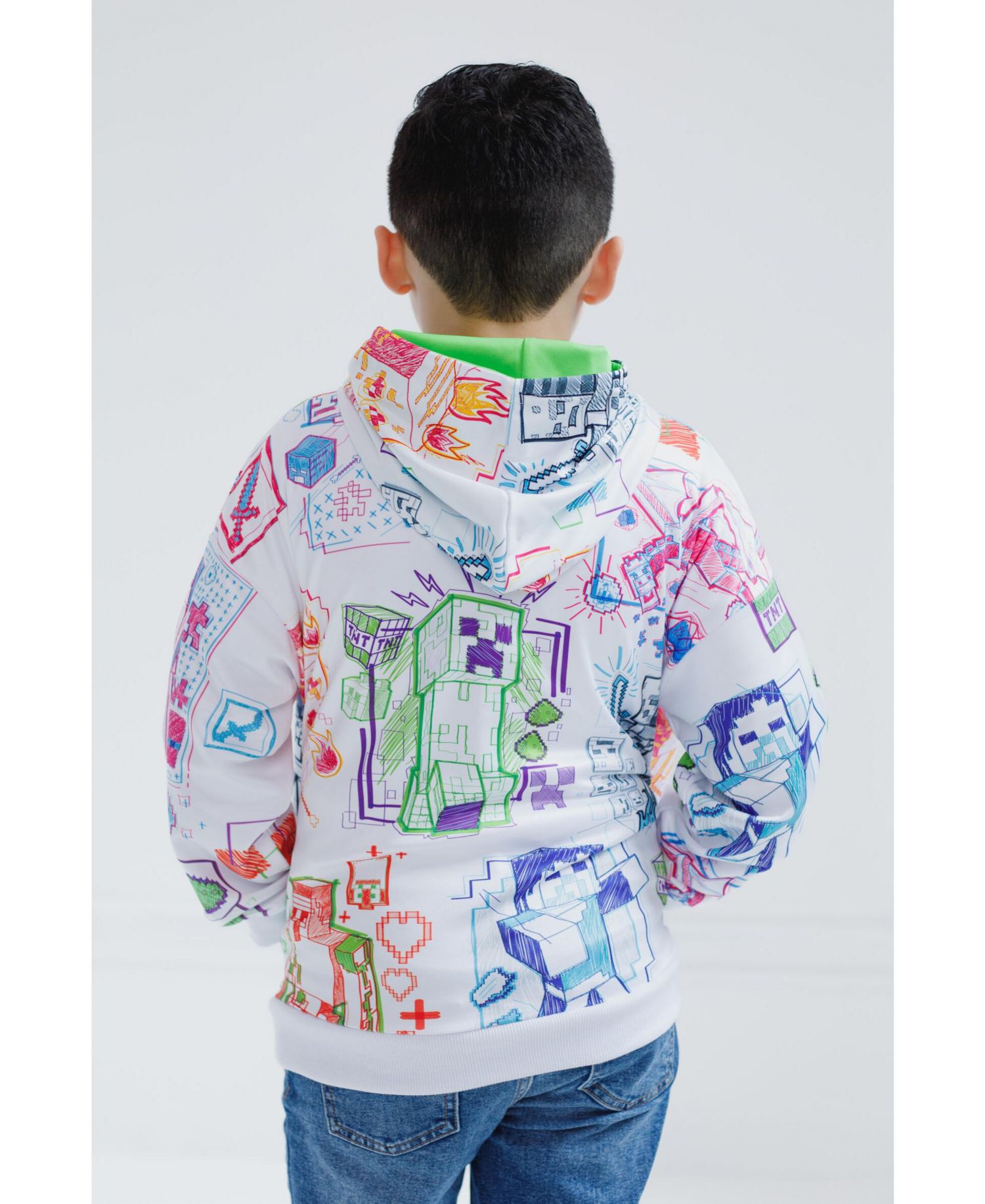 Fleece Pullover Hoodie Little Kid to Big Kid Sizes (4 - 18-20)
