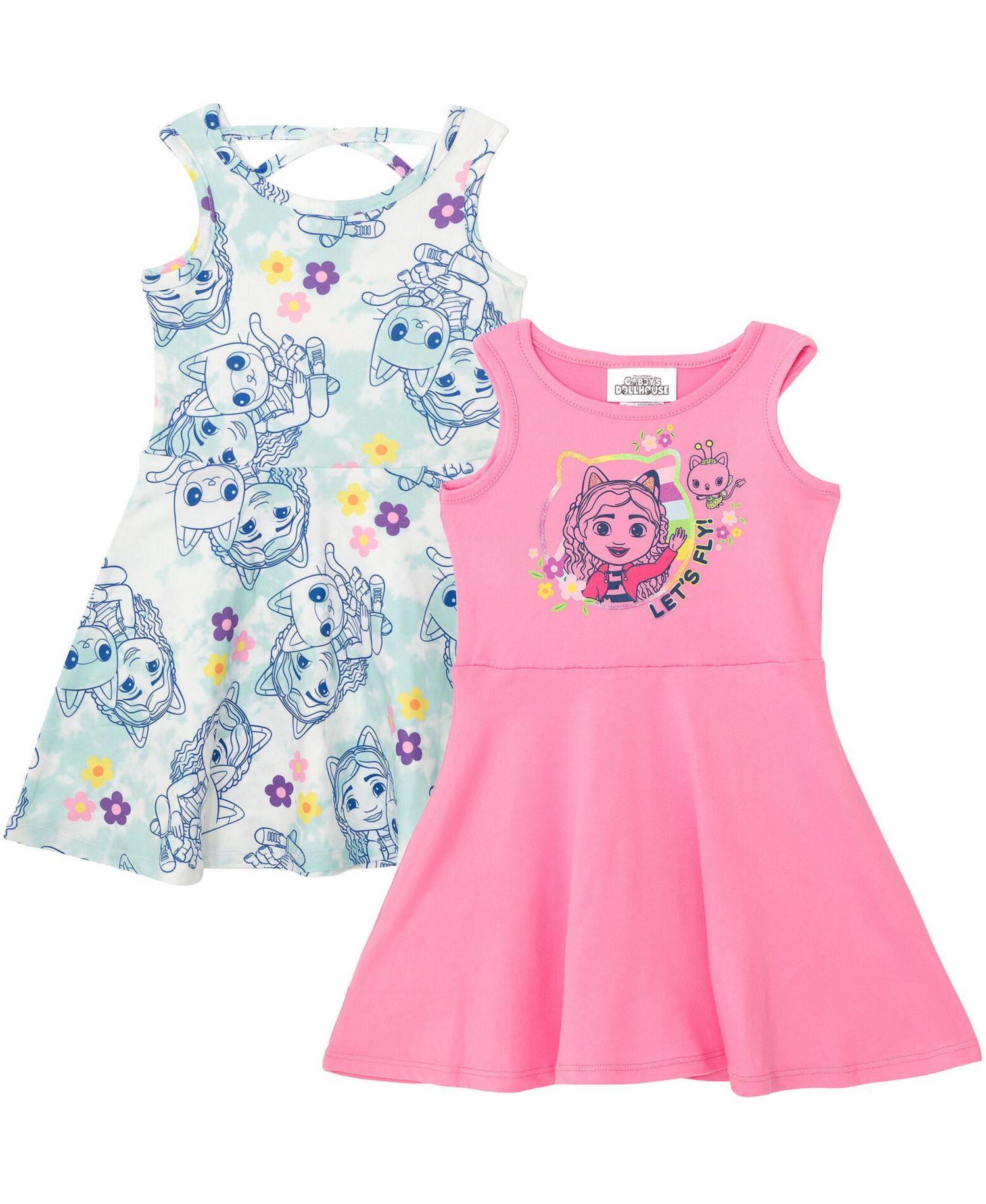 Big Girls' 6-12 Sleeveless Skater Dresses
